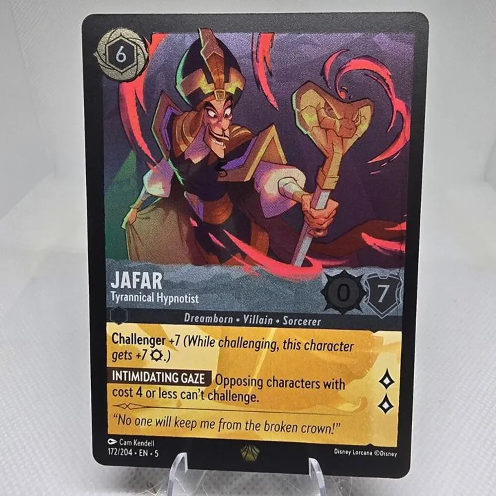 Disney Lorcana - Jafar - Tyrannical Hypnotist - Shimmering Skies